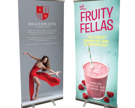 Pull up Roller and PVC Banners